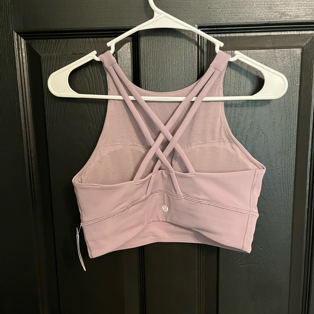 NWT Lululemon High Neck Energy Bra Size 8 - Picture 3 of 3